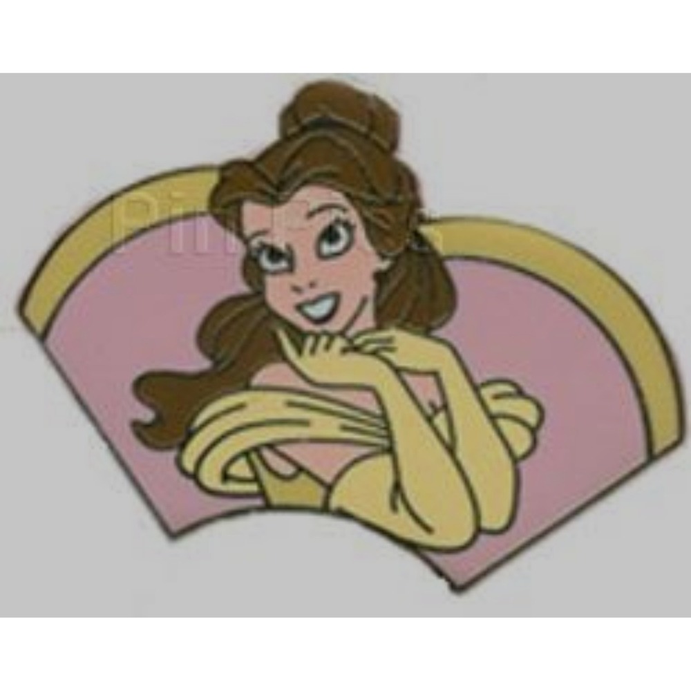 Disney Pin Beauty and the Beast Belle Princesses Yellow Ball Gown 70213